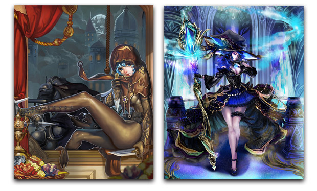 有名イラストレーター作品が多数集結!その超美麗イラストに、今までのソーシャルゲームにないほど重厚なシナリオがキャラクターたちに魂を吹き込む! /></div>
<div><img src=
